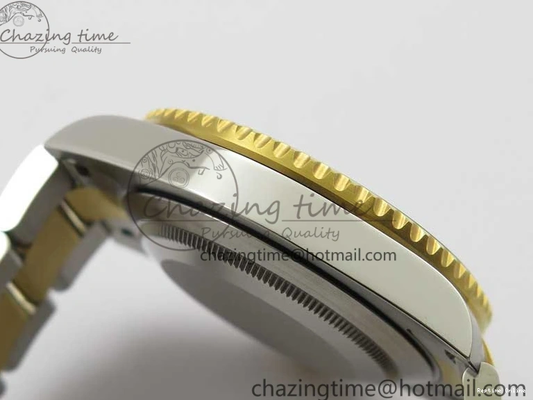 0218 Submariner 116613 LV VRF Best Edition YG Wrapped Bezel Green Dial on SS YG Bracelet A2836 MAX Version Compact 2920